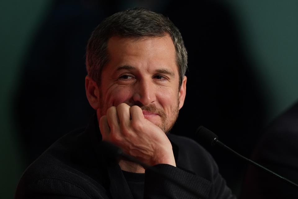 French actor Guillaume Canet attends a press conference for the film "La Belle Epoque" at the 72nd edition of the Cannes Film Festival in Cannes, southern France, on May 21, 2019. (Photo by Sébastien BERDA / AFP) (Photo by SEBASTIEN BERDA/AFP via Getty Images)