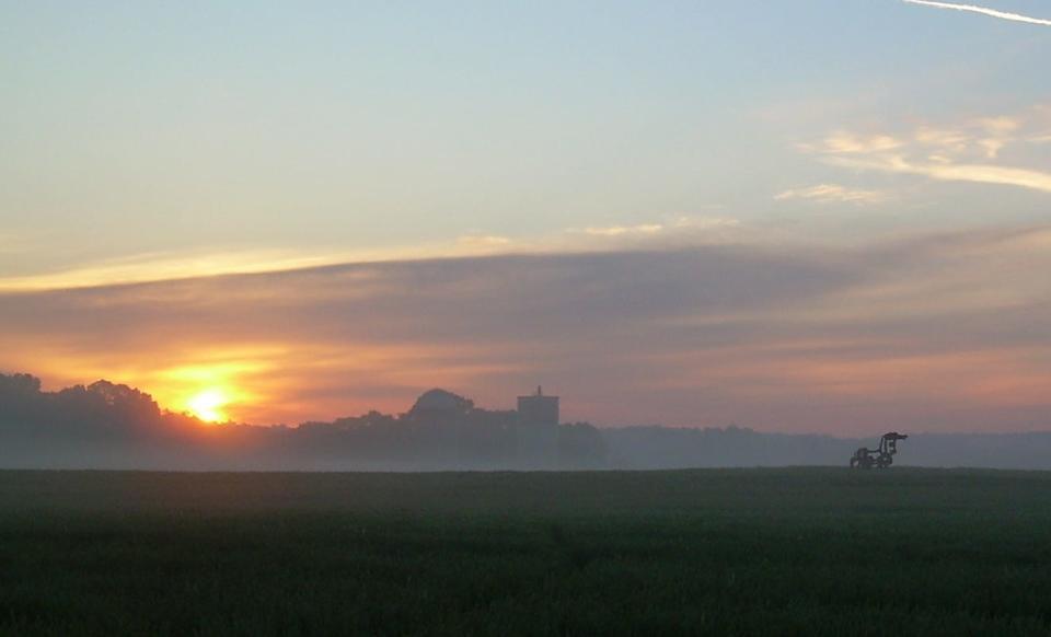 Before UGA acquired the property, the Iron Horse stood in the middle of a corn field.