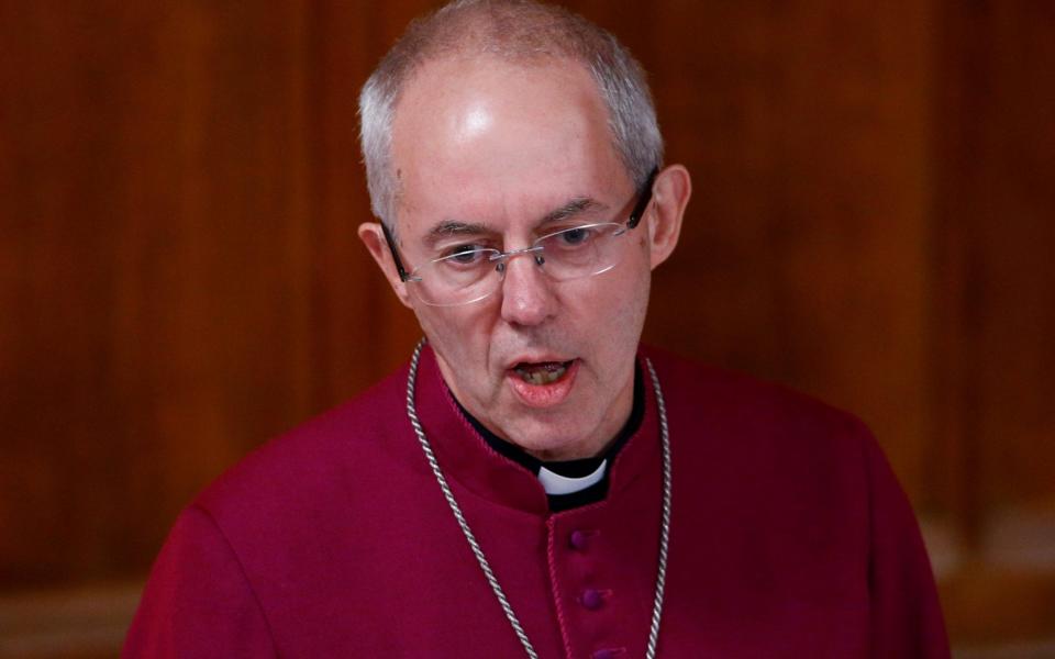 The Archbishop of Canterbury said politicians who failed to act on climate change would be failed to those who ignored the actions of the Nazis - Henry Nicholls/Reuters