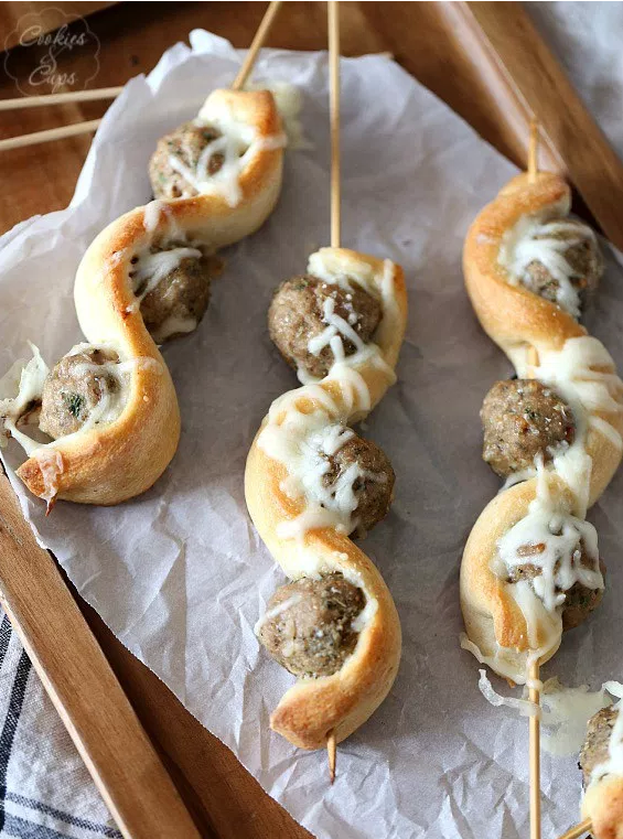 Meatball Sub on a Stick