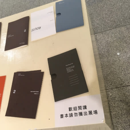 台北國際攝影節的書籍展示。圖／林佳文 提供