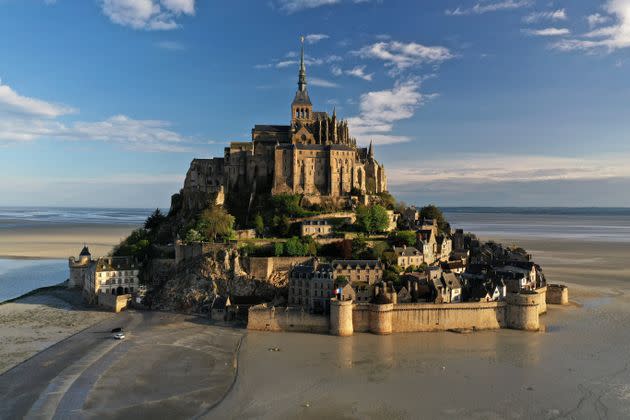 Le Mont Saint-Michel (Normandie), le 17 avril 2020. (Photo: Pascal Rossignol via Reuters)