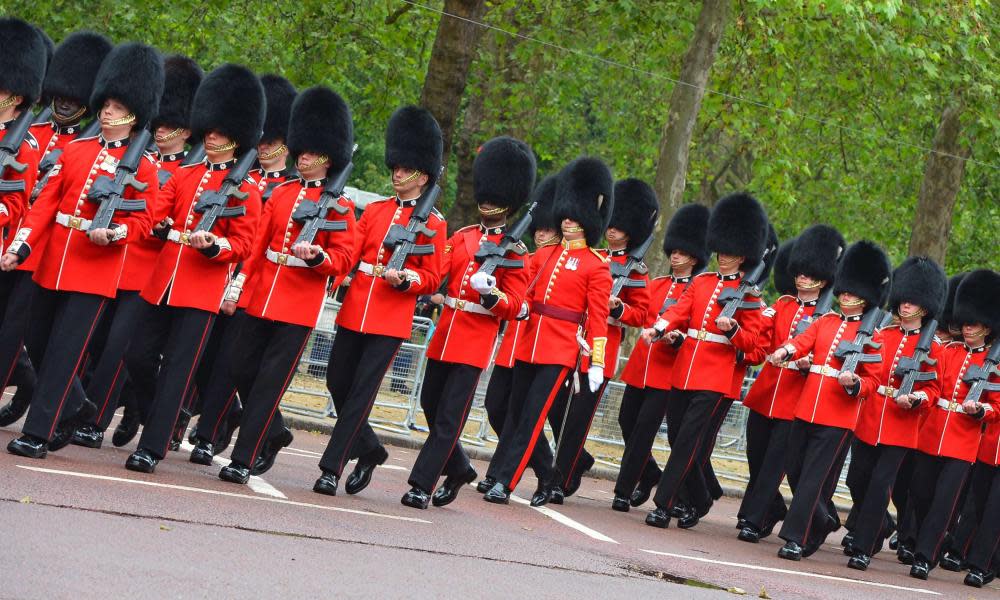 Soldiers from the Queen’s Guard