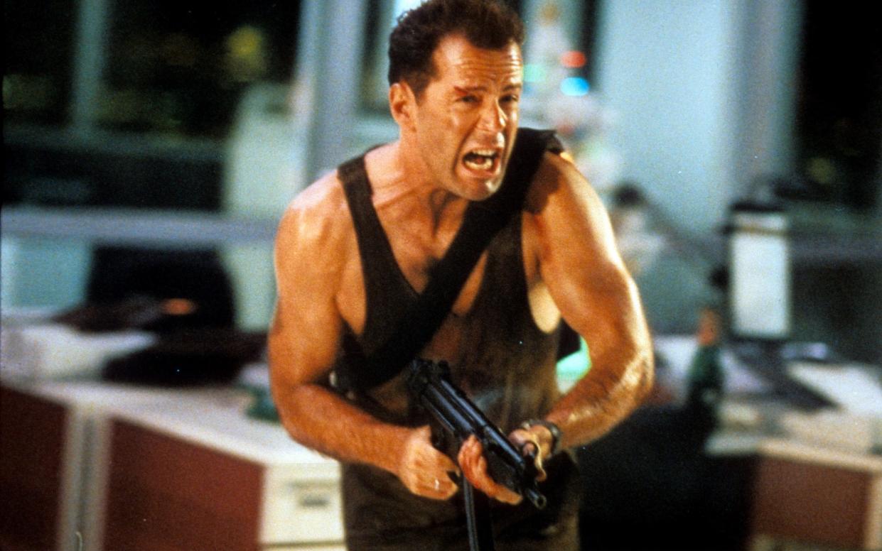 Bruce Willis in Die Hard