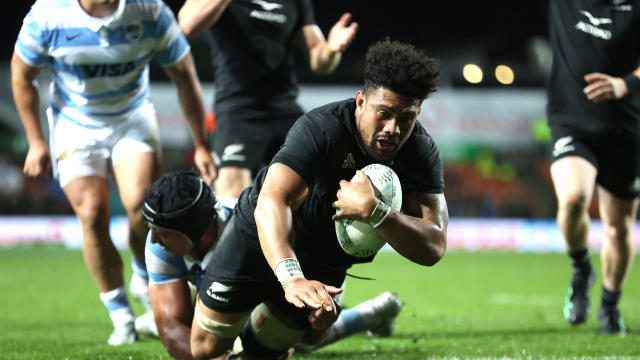 New Zealand 53-3 Argentina: All Blacks run rampant with emphatic response against