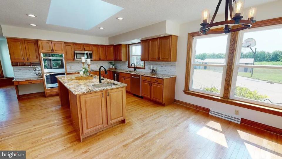 A view of the kitchen at 5788 W. Buffalo Run Road in Port Matilda. Photo shared with permission from home’s listing agents, Annette Yorks and Diana Das of Perry Wellington Realty, LLC.
