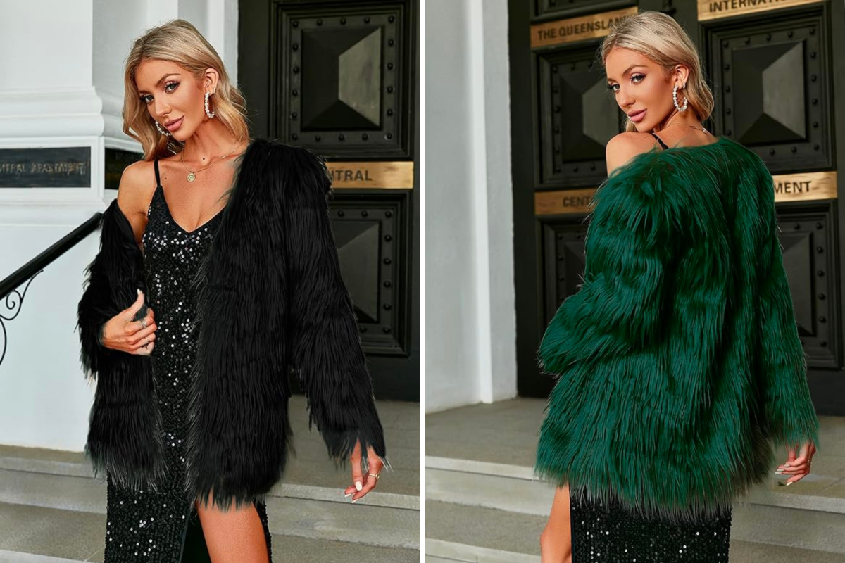 Score This Plush Faux-Fur Coat With 1K+ 5-Star Reviews for 45% Off