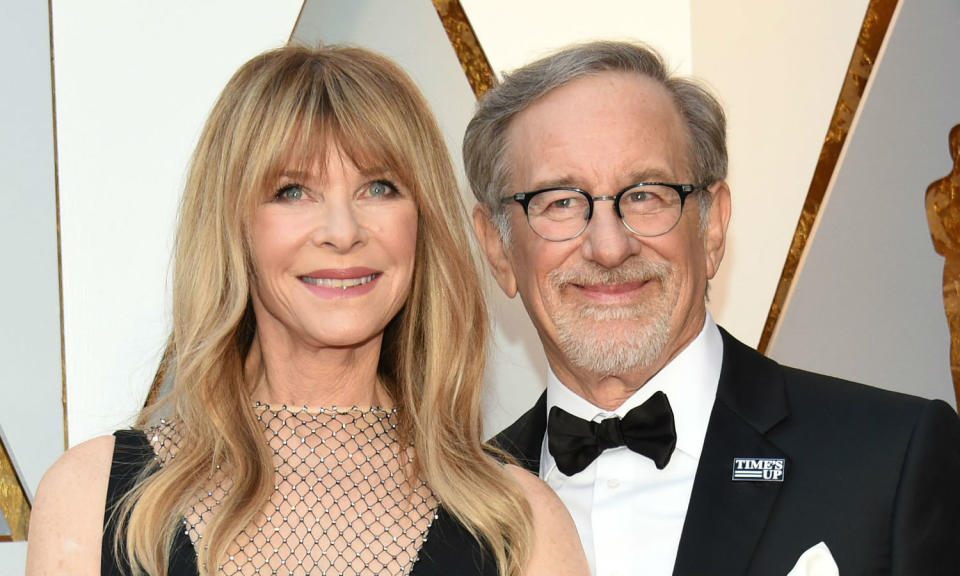 Steven Spielberg and Kate Capshaw