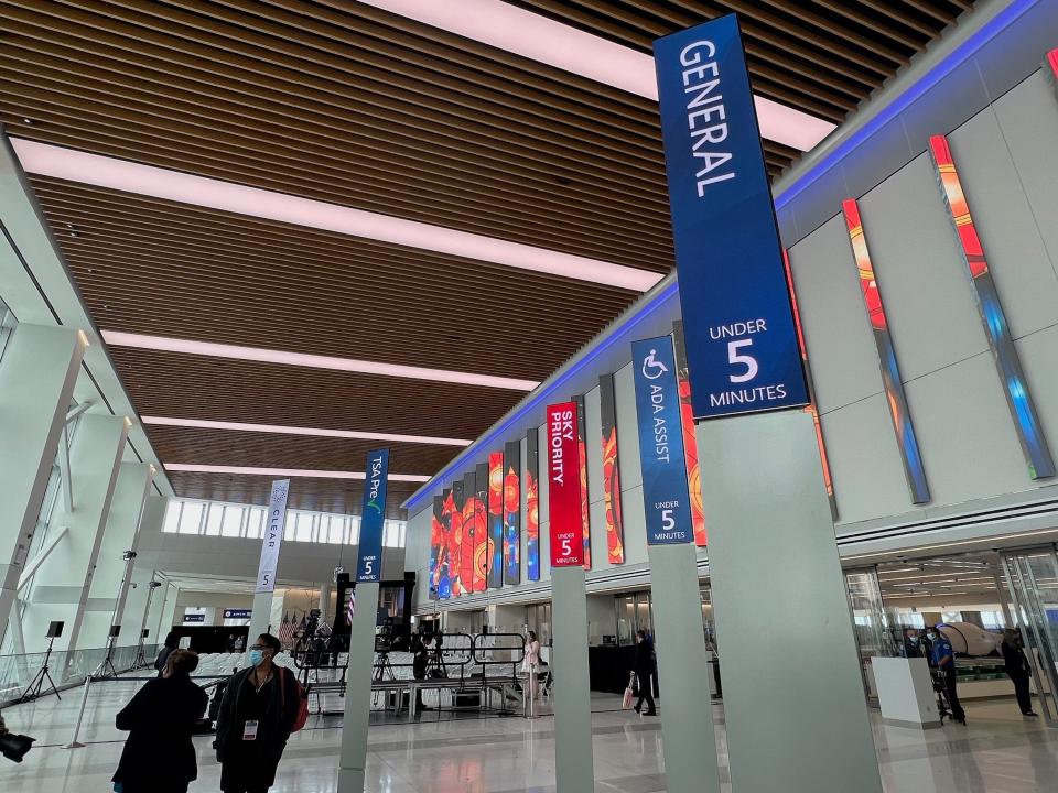 Delta Air Lines' new Terminal C at LaGuardia Airport.