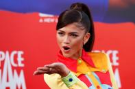 La actriz Zendaya asiste al estreno de la película "Space Jam: Una nueva era", en Los Ángeles, California, Estados Unidos