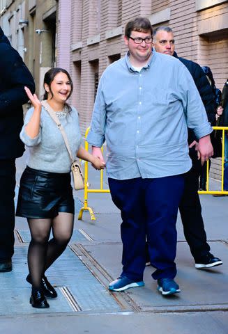 <p>Raymond Hall/GC Images</p> Gypsy Rose Blanchard and Ryan Scott Anderson in New York City on Jan. 5, 2024