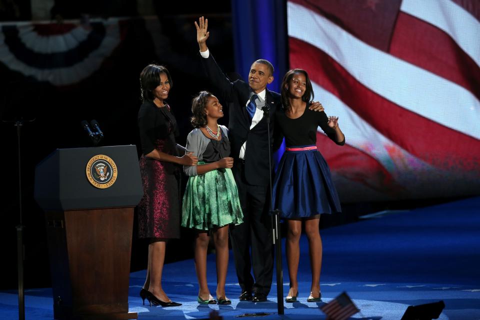 <h1 class="title">President Obama Holds Election Night Event In Chicago</h1><cite class="credit">Win McNamee/Getty Images</cite>