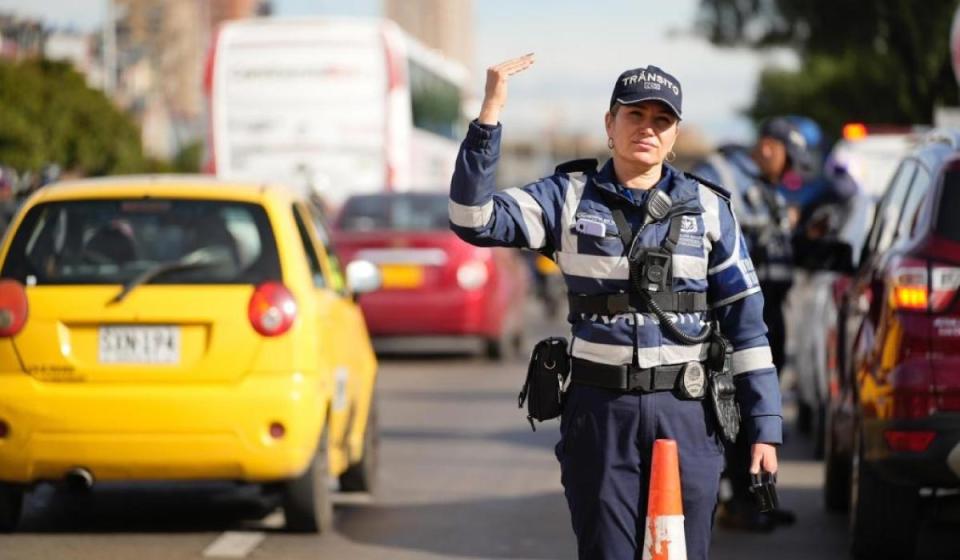 Plan éxodo en Bogotá. Imagen: Secretaría de Movilidad de Bogotá.