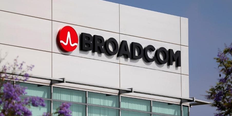 Infolge des KI-Booms erlebt der Halbleiter-Hersteller Broadcom einen Höhenflug. - Copyright: Reuters