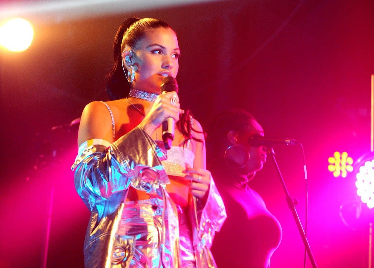 Mabel performs at London's Heaven