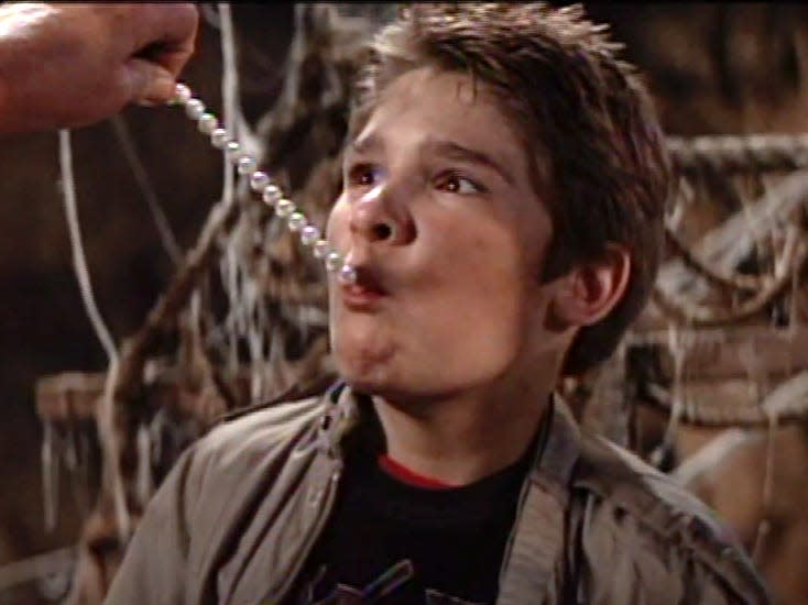 Corey Feldman as Mouth in "The Goonies."