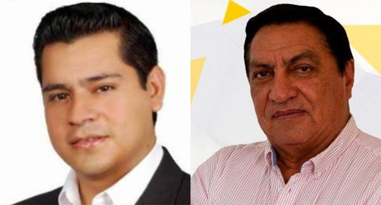 FOTO | Capturas de pantalla Facebook.- Omar Gómez Lucatero (Izq) Fernando Ángeles Juárez (Der)