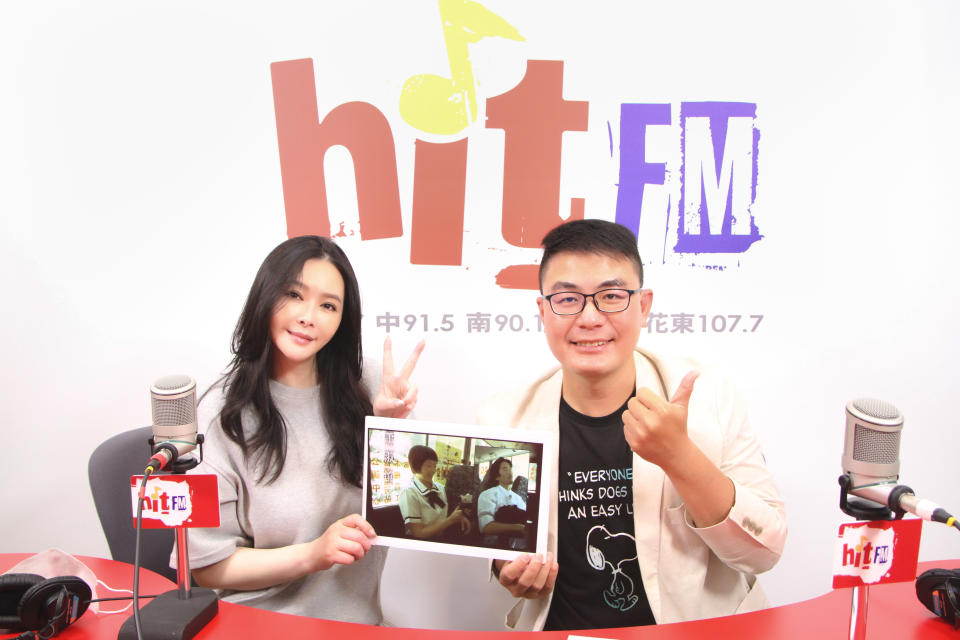 蕭淑慎暢談演藝人生。（圖／Hit Fm聯播網提供）