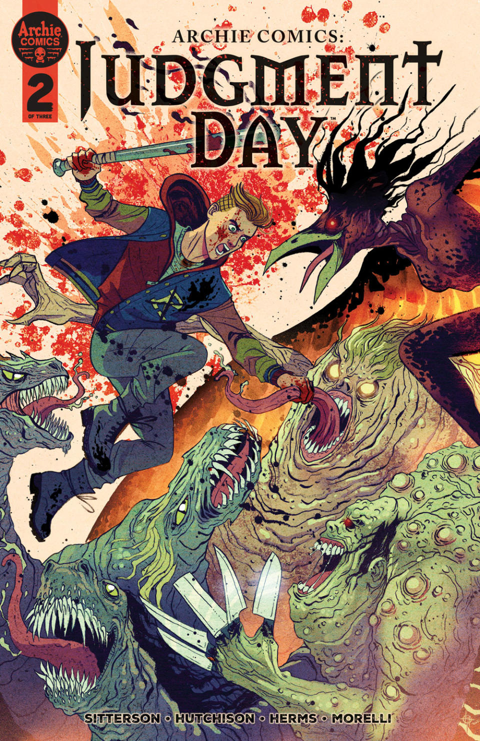 Covers from Archie Comics: Judgment Day #2