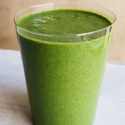 <p>Kale + spinach = dream team.</p><p>Get the recipe from <a href="https://www.delish.com/cooking/recipe-ideas/a20720042/best-healthy-green-smoothie-recipe/" rel="nofollow noopener" target="_blank" data-ylk="slk:Delish;elm:context_link;itc:0;sec:content-canvas" class="link ">Delish</a>.</p>