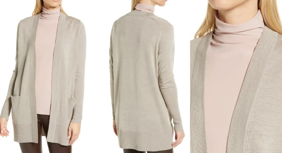 Nordstrom Everyday Open Front Cardigan - Nordstrom, $71 (originally $89)