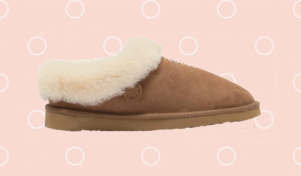 These shearling slipper-shoes really get where we're at right now. (Photo: Nordstrom Rack)