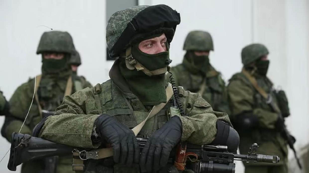 Russian troops. Stock photo: Getty Images