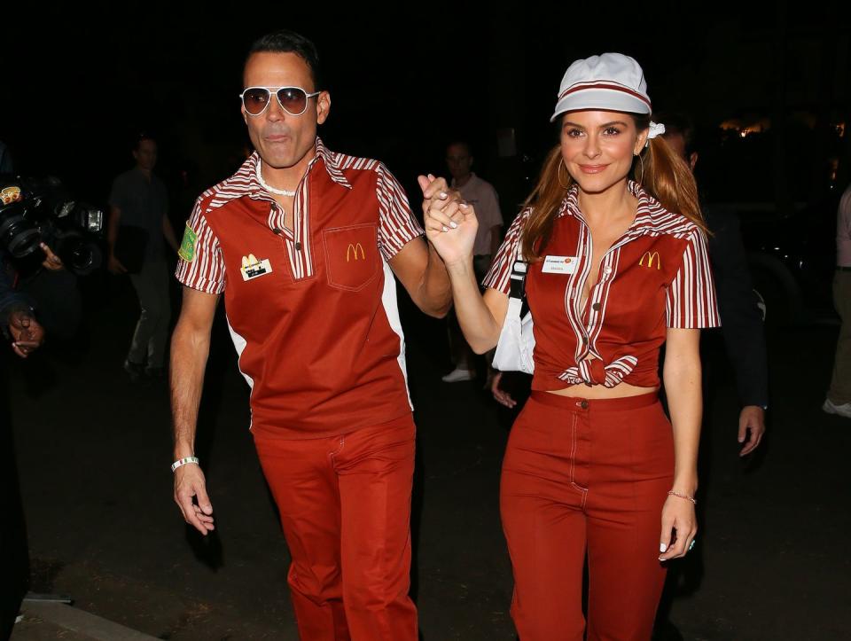 Maria Menounos and Keven Undergaro - McDonald’s Employees