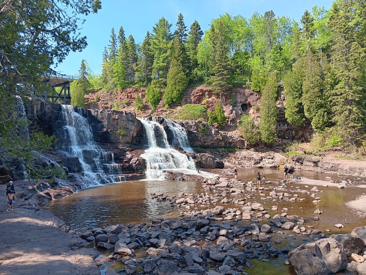 Gooseberry Falls State Park in Minnesota (Simon and Susan Veness)