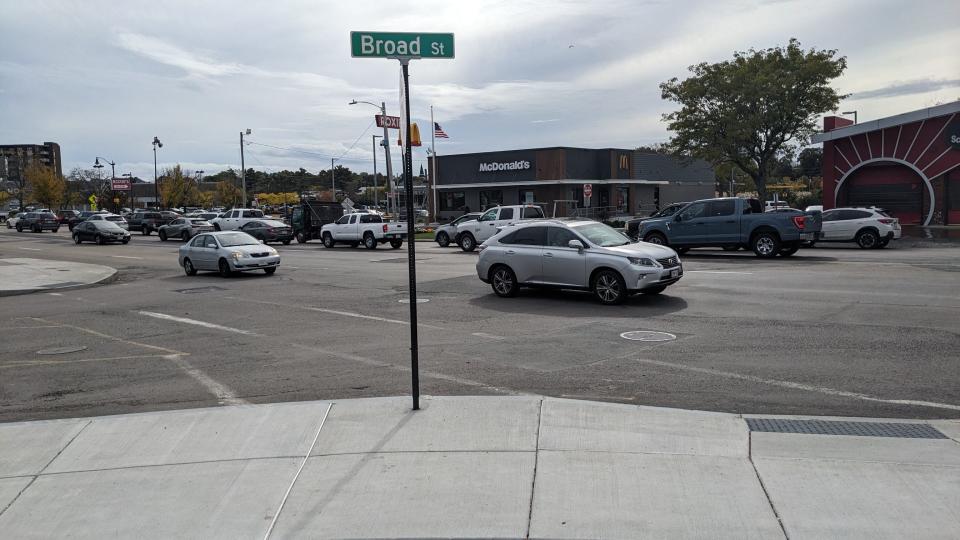A section of Route 3A in Quincy outside the police station is one of the top 200 most dangerous crash clusters in the state, according to a map produced by the Massachusetts Department of Transportation.