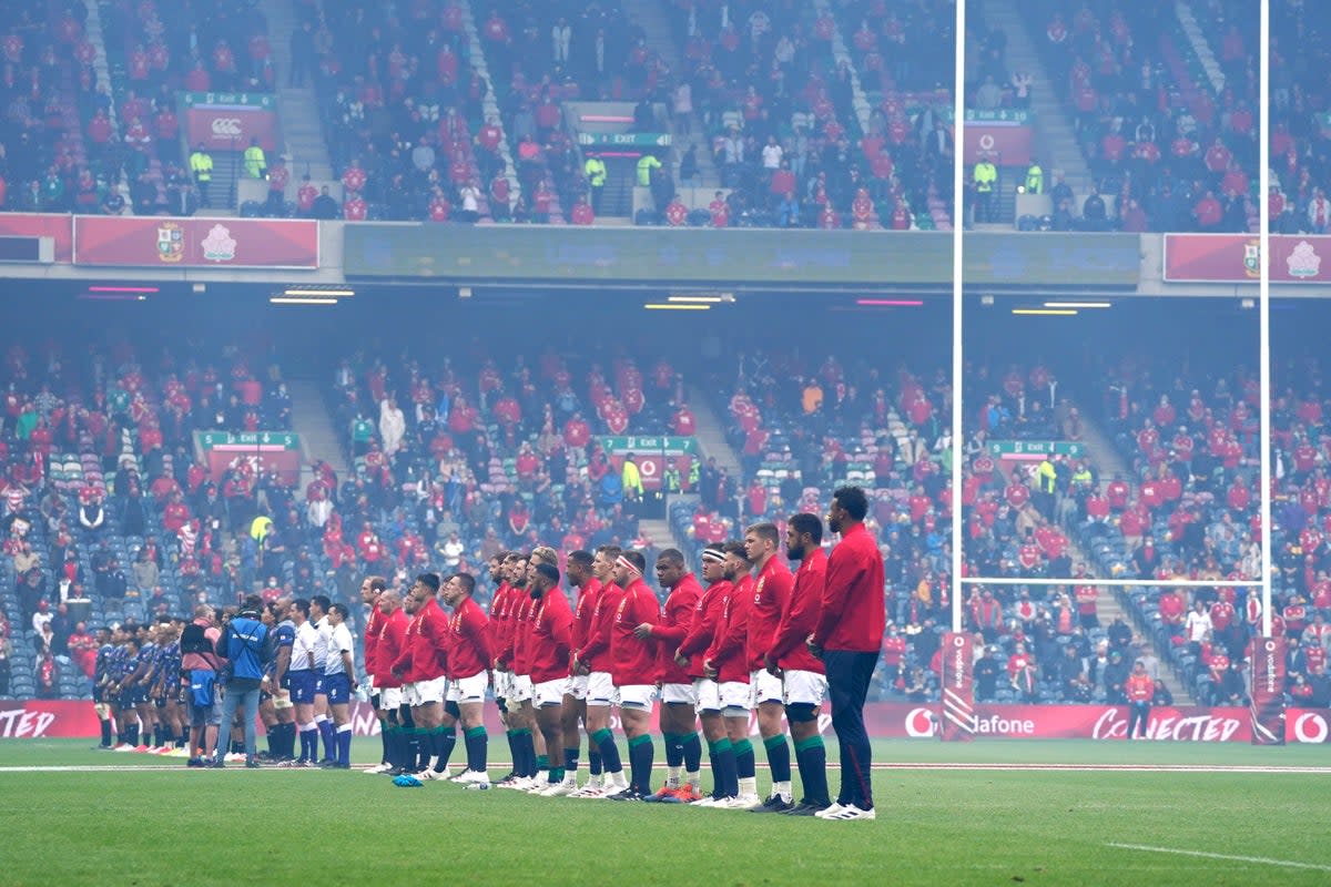 A number of England internationals were absent from the Lions’ Tour opener in 2021 (PA Archive)