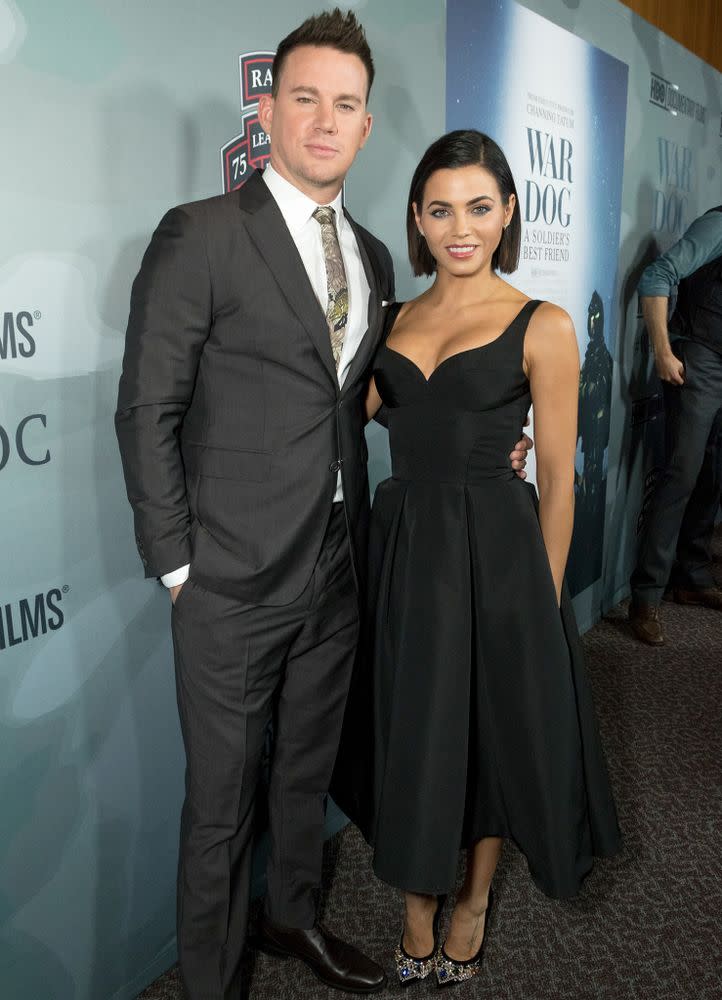 Channing Tatum and Jenna Dewan Tatum in November 2017