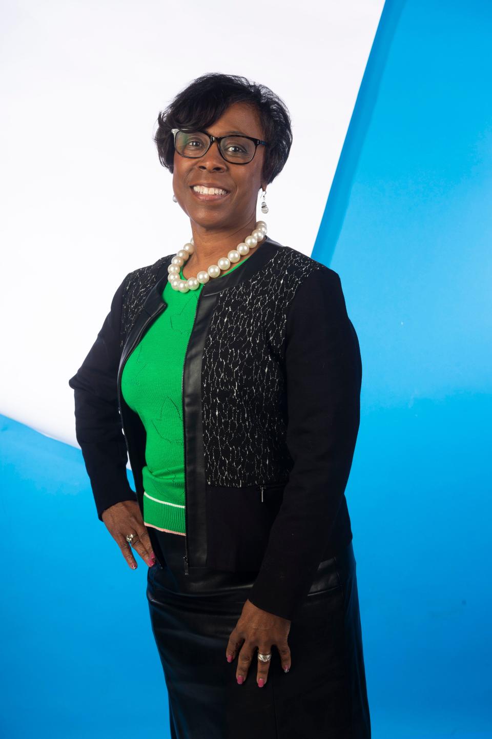 Cynthia J. Finch, Executive Director of New Direction Health Care Solutions, Inc., photographed in the Knox News photo studio in Knoxville, Tenn. on Thursday, Feb. 24, 2022.