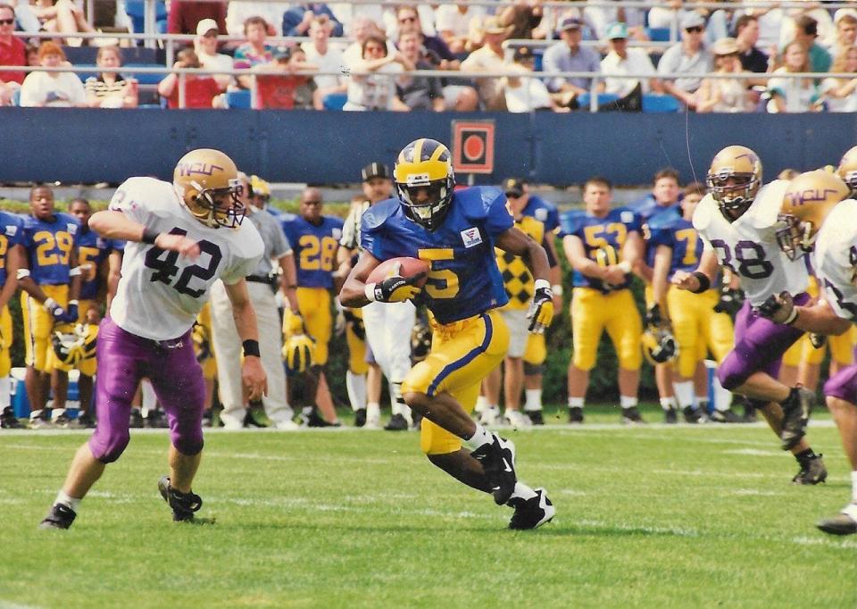 Delaware wide receiver Courtney Batts.