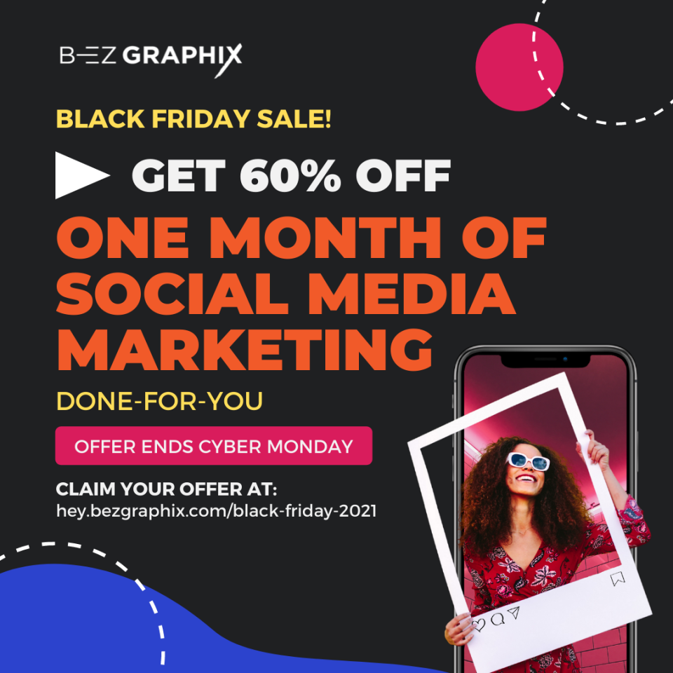 B-EZ Graphix Black Friday deal 2021