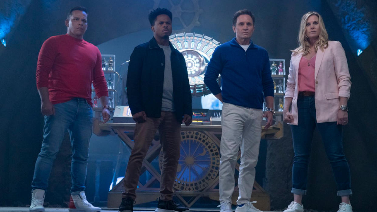  The Mighty Morphin Power Rangers: Once & Always cast 