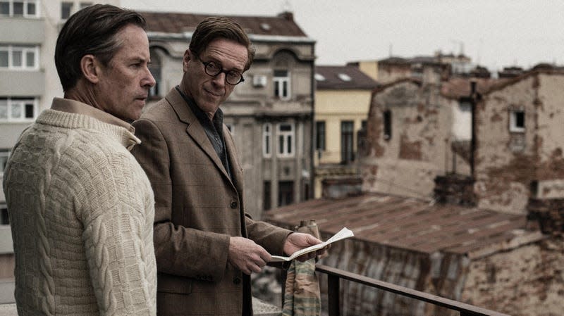 Guy Pearce and Damian Lewis in A Spy Among Friends