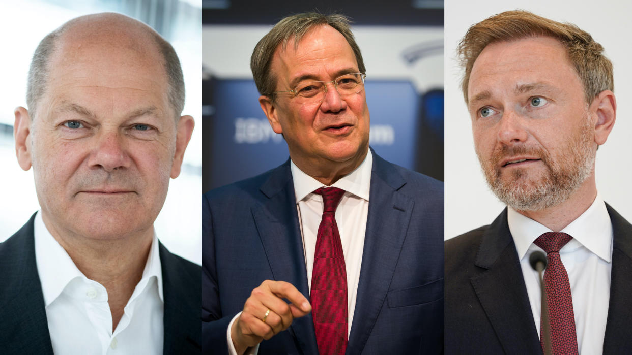 Scholz, Laschet und Lindner gemeinsam in einer Regierung? Nach der Wahl ist auch eine Deutschland-Koalition denkbar