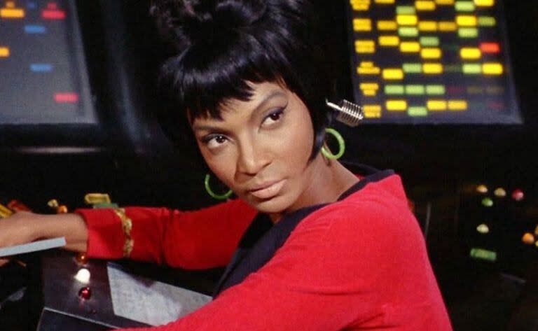 Nichelle Nichols en la piel de Uhura 