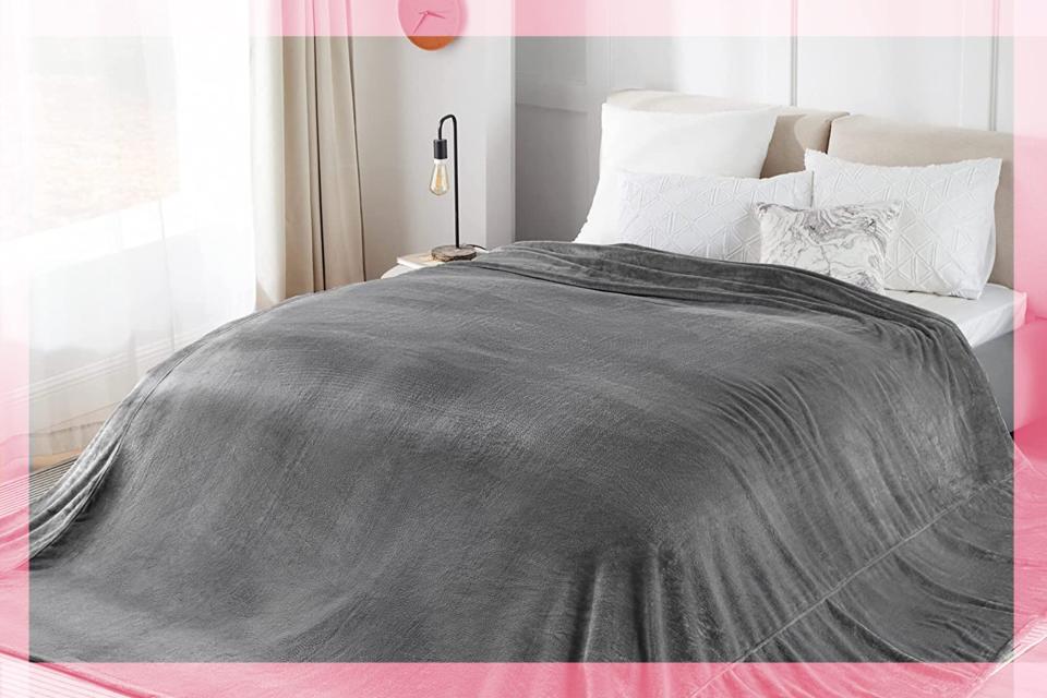 BEDSURE Fleece Blanket Oversized Blanket Tout