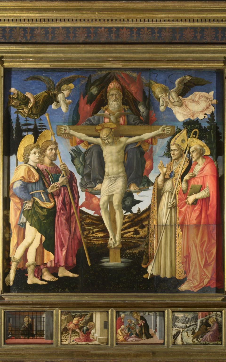 Many Hands: Pesellino's 15th Century Altarpiece