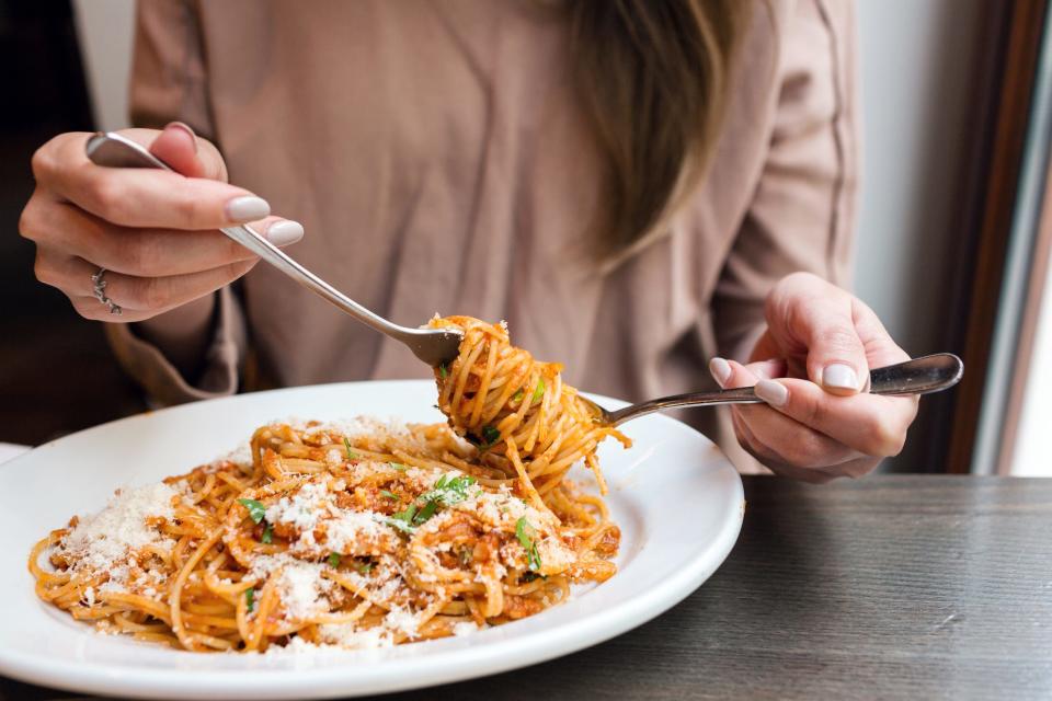 Carbs like pasta are a large part of the Atlantic diet.