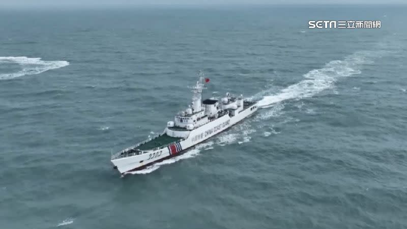 中國派出2202艦現蹤金廈海域（資料圖）