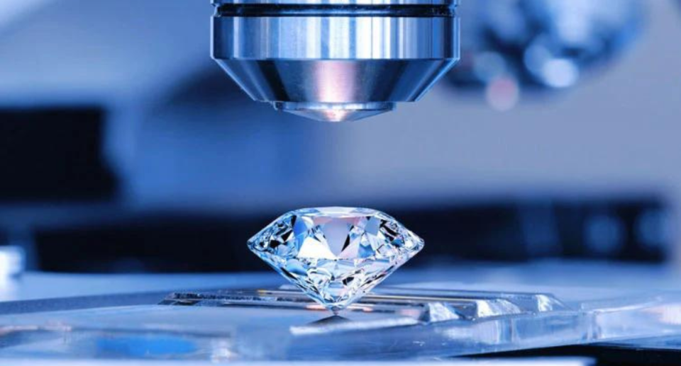 Lab-grown diamonds are made by replicating the natural diamond formation process using high pressure and temperature or chemical vapor deposition. Photo: Beldiamond