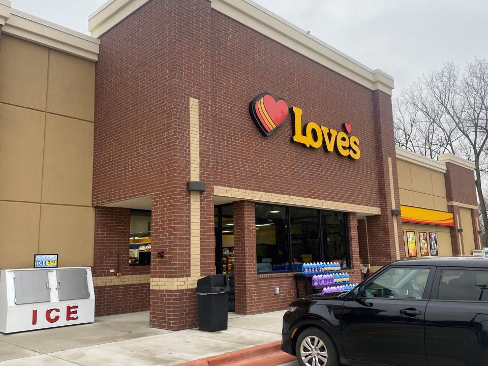 The new Lafayette Love's location. March 17, 2023.