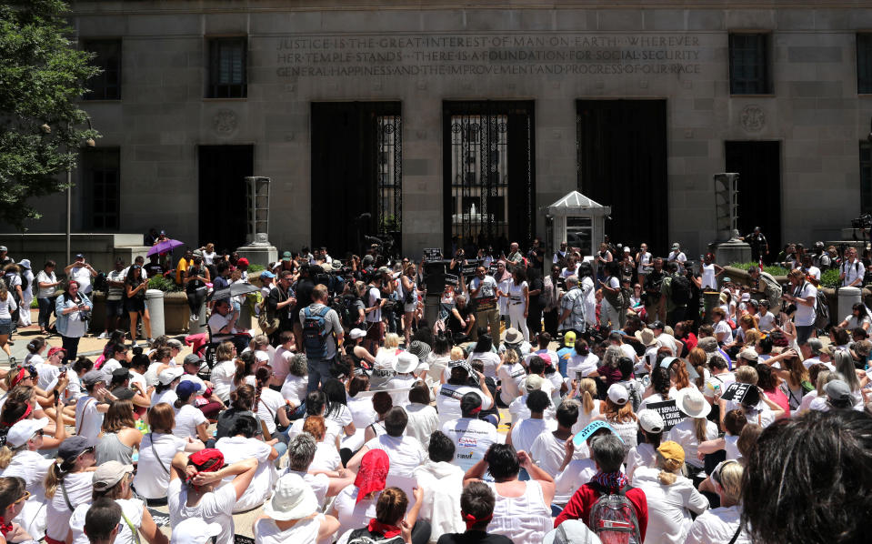 Immigration activists rally in Washington D.C.