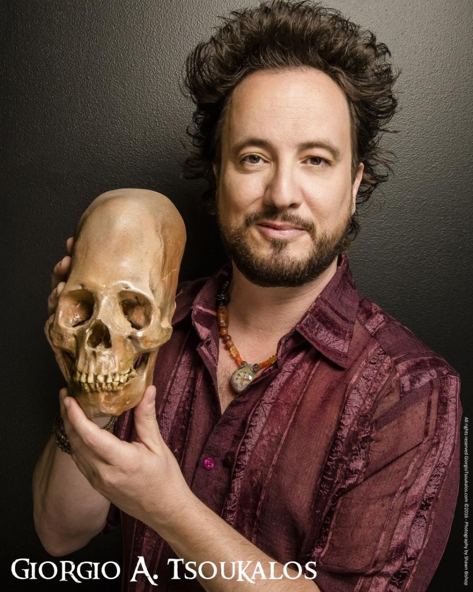 Giorgio Tsoukalos, of "Ancient Aliens" fame, is one of the special guests appearing at Hoyt Sherman Place.