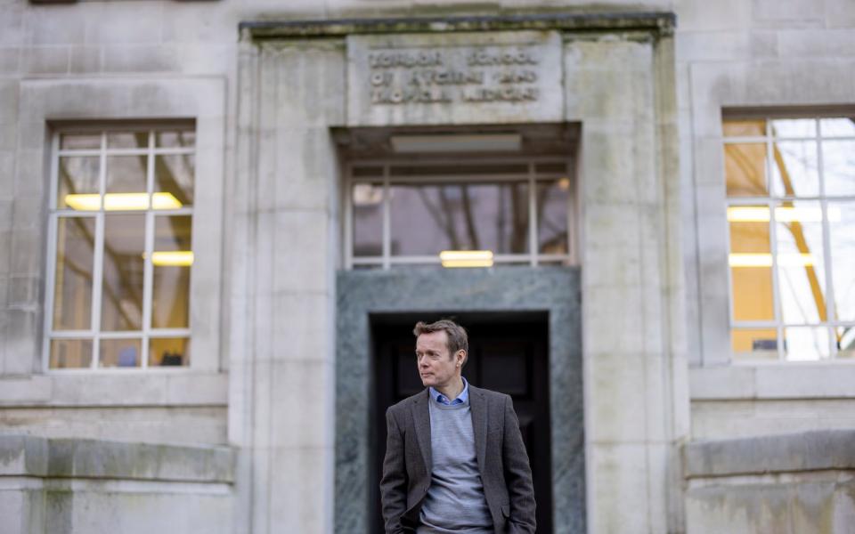 Sir John Edmunds at the London School of Hygiene and Tropical Medicine