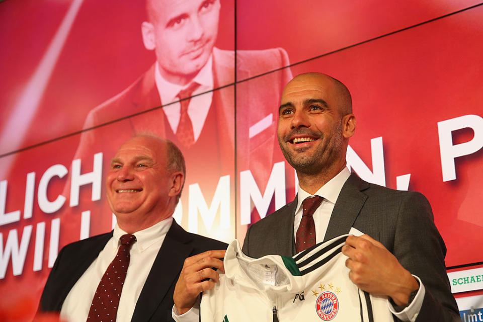 Die Bayern und Hoeneß wollten mehr. Mit der Verpflichtung von Pep Guardiola gelang ein echtes Ausrufezeichen.