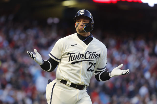 Twins react after beating Astros 3-2 in 2023 home opener at Target Field